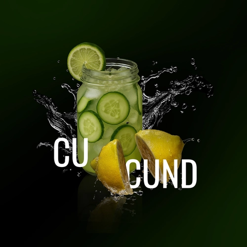 Must H CU CUND 200g Shisha Tabak Limette-Gurke-Zitrone Geschmack