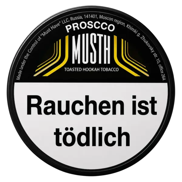 MUST H PROSCCO 200g Shisha Tabak Dose
