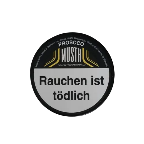 Must H PROSCCO 200g Shisha Tabak Packung Verpackung
