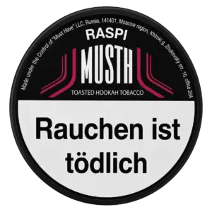 MUST H RASPI 200g Shisha Tabak Dose
