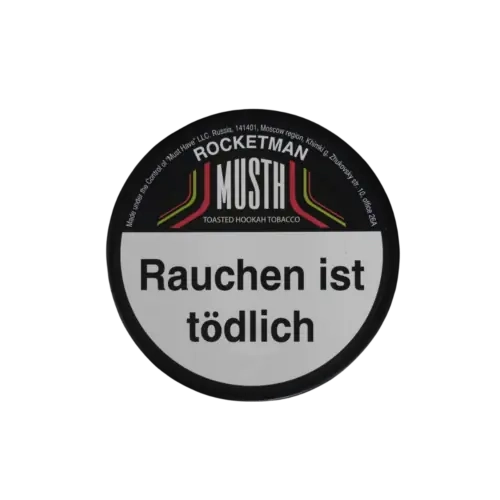 Must H ROCKETMAN 200g Shisha Tabak Packung Verpackung