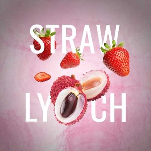Must H STRAW LYCH 200 g Shisha Tabak Erdbeere-Litschi Geschmack