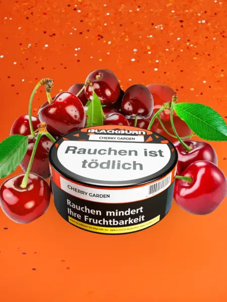BLACKBURN CHR GARDEN 100g Shisha Tabak Kirschsaft Geschmack
