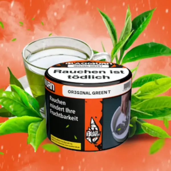 BLACKBURN ORIGINAL GREEN T 200g Shisha Tabak Original Green Tea Geschmack