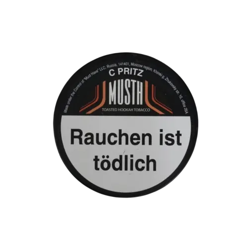 Must H C PRITZ 200g Shisha Tabak Packung Verpackung