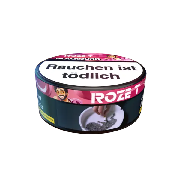 BLACKBURN ROZE T 200g Shisha Tabak Packung Verpackung Premium Große Packung