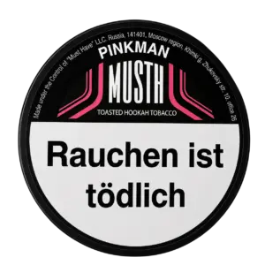 PINKMAN Shisha Tabak Verpackung 125g