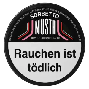 MUST H SORBETTO 125g Shisha Tabak Dose