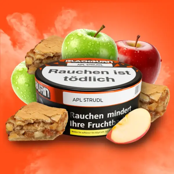 BLACKBURN APL STRUDL 100g Shisha Tabak Apfelstrudel Geschmack