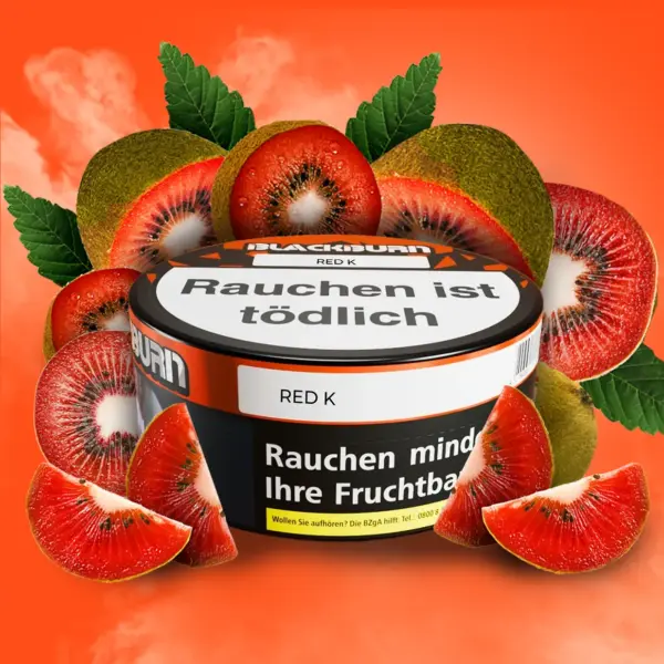 BLACKBURN RED K 100g Shisha Tabak Red Kiwi Geschmack