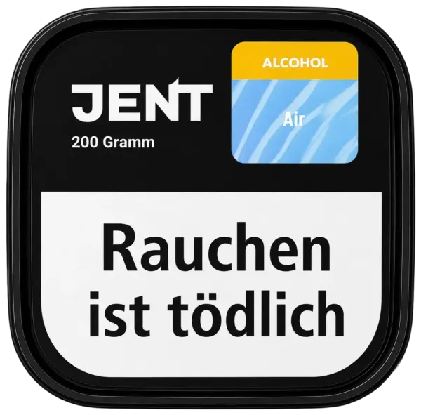 Jent Air 200g Shisha Tabak Verpackung