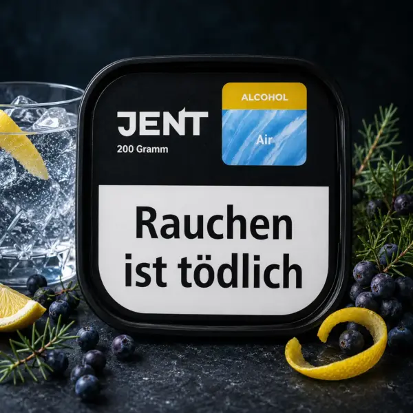 Jent Air 200g Shisha Tabak Gin Wacholder Geschmack
