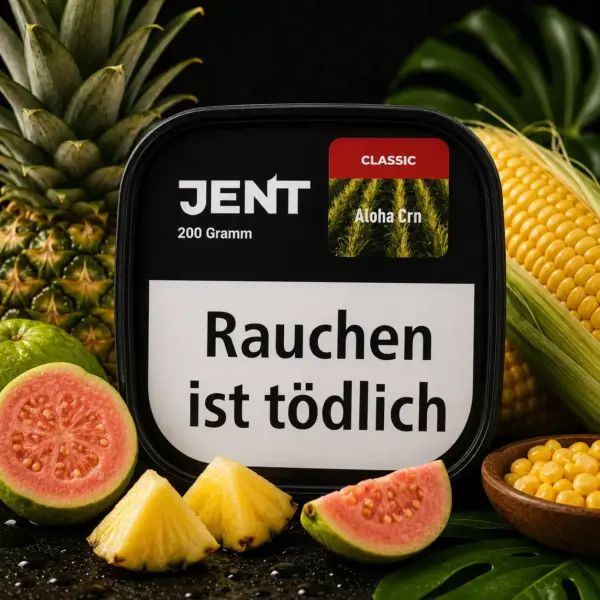 Jent Aloha Crn 200g Shisha Tabak Ananas Guave Mais
