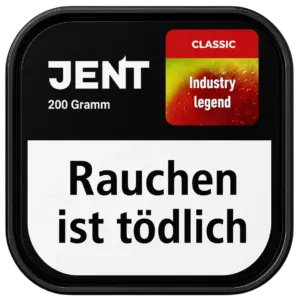 Jent Industry Legend 200g Shisha Tabak Verpackung