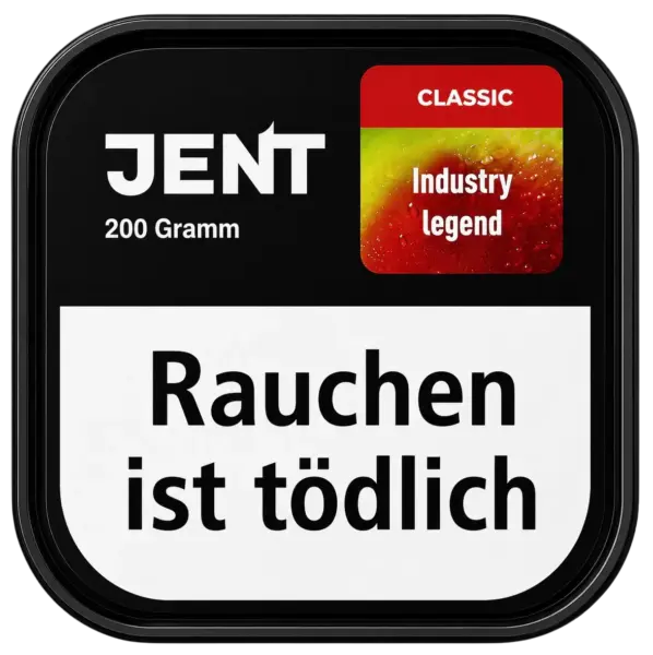 Jent Industry Legend 200g Shisha Tabak Verpackung