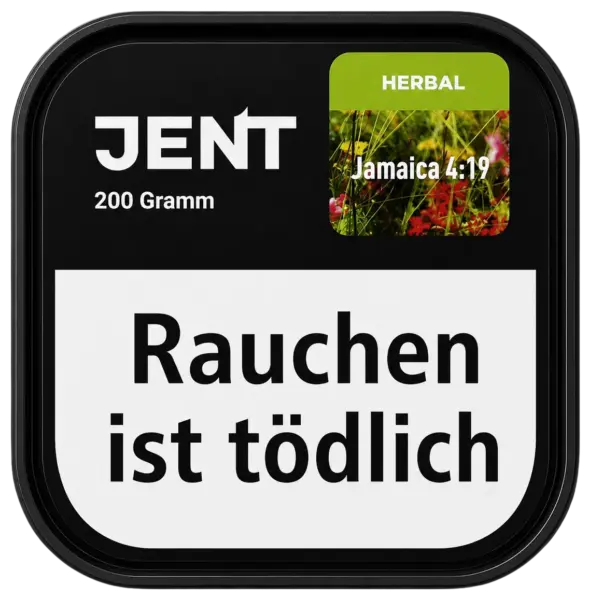 Jent Jamaica 4:19 200g Shisha Tabak Verpackung