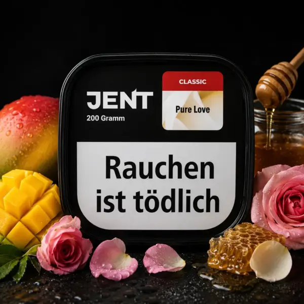Jent Pure Love 200g Shisha Tabak Mango Rose Geschmack
