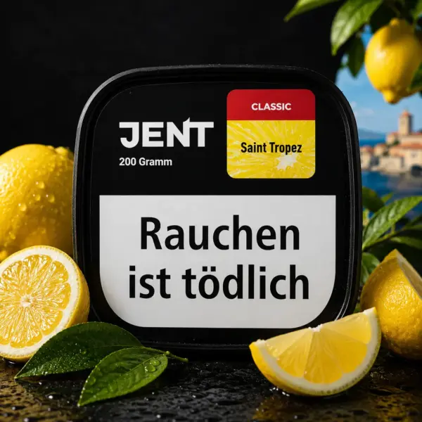 Jent Saint Tropez 200g Shisha Tabak Zitrone Geschmack
