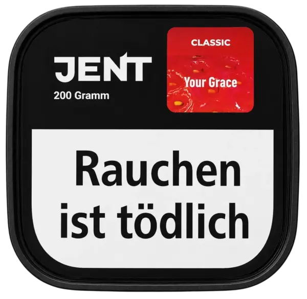 Jent Your Grace 200g Shisha Tabak Verpackung