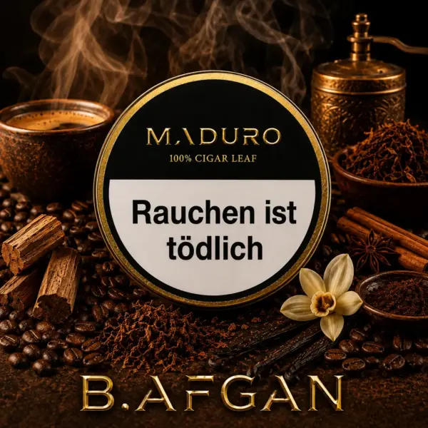 Maduro AFGAN 100g Maduro Afghani-Spice-Blend Geschmack Geschmacksprofil