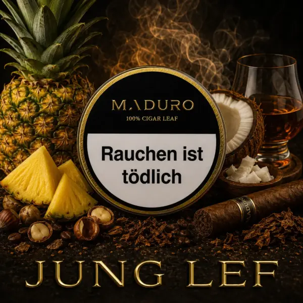Maduro JUNG LEF 100g Maduro Jungle Leaf - Tropik-Mix Geschmack Geschmacksprofil