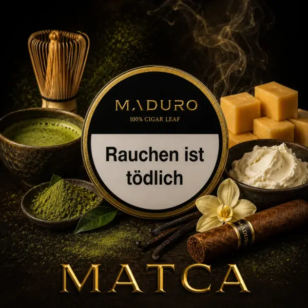 Maduro MATCA 100g Maduro Matcha Green Tea Cream Cheese Geschmack Geschmacksprofil