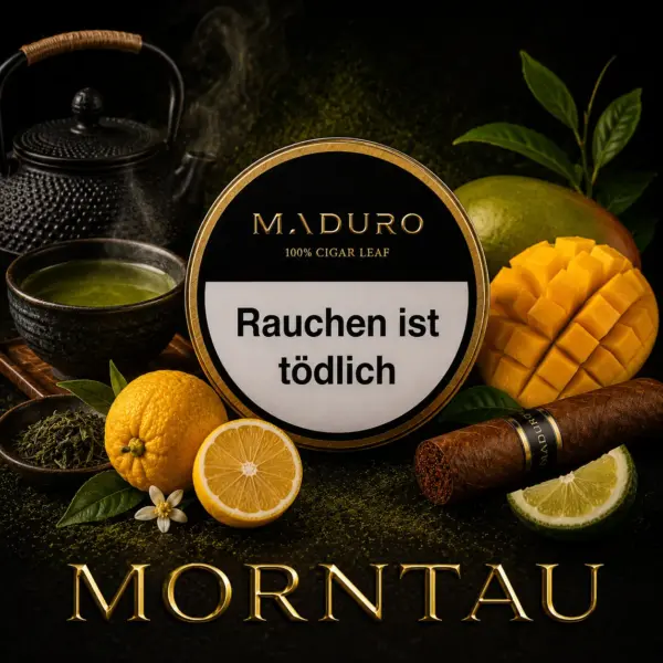 Maduro MORNTAU 100g Maduro Morning Dew - Mango-Rose Geschmack Geschmacksprofil