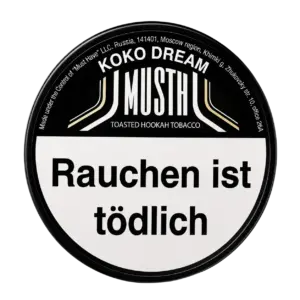 KOKO DREAM Shisha Tabak Verpackung 125g