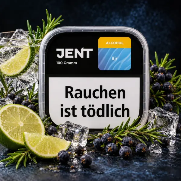 Jent Air 100g Shisha Tabak Gin und Wacholder Geschmack