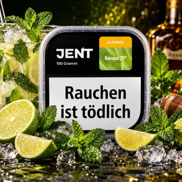 Jent Havana 29 100g Shisha Tabak Mojito mit Limette und Minze Geschmack