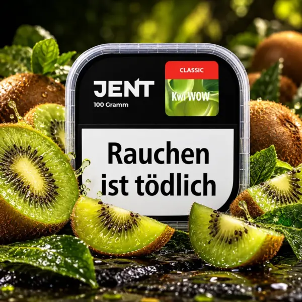 Jent Kiwi WOW 100g Shisha Tabak saftige Kiwi mit Säure Geschmack