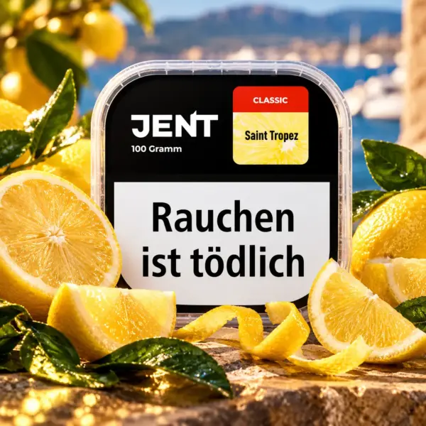 Jent Saint Tropez 100g Shisha Tabak süß-säuerliche Zitrone Geschmack