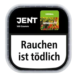 Jent Jamaica 4:19 100g Shisha Tabak Dose