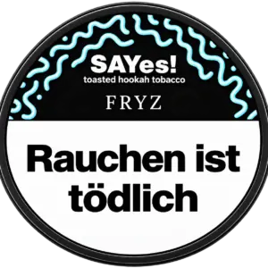 SAYes! FRYZ 100g Shisha Tabak Packung Verpackung Premium