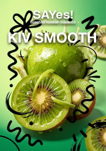 SAYes! KIV SMOOTH 100g Shisha Tabak Kiwi-Smoothie mit Limette Geschmack