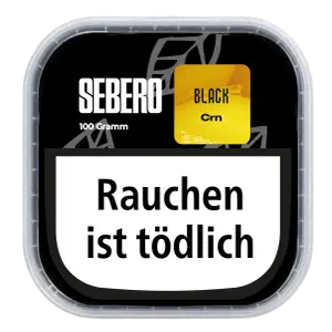 Sebero Black Crn 100g Shisha Tabak Dose