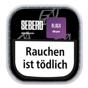 Sebero Black Grpe 100g Shisha Tabak Dose
