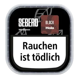 Sebero Black Hola 100g Shisha Tabak Dose