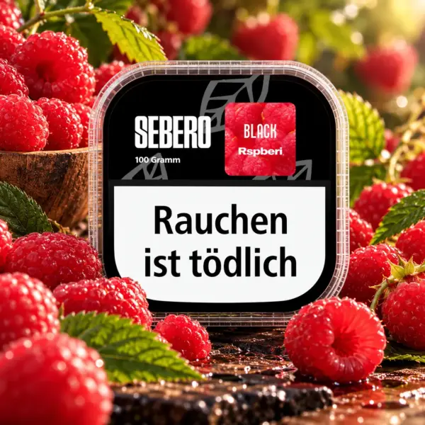 Sebero Black Rspberi 100g Shisha Tabak Raspberry Geschmack