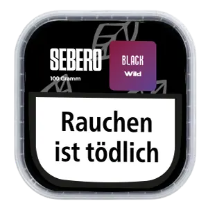 Sebero Black Wild 100g Shisha Tabak Dose